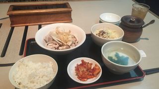 豚しゃぶポン酢ランチ！