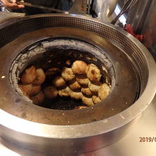 胡椒餅の焼き釜