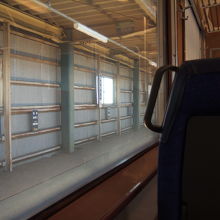 Ｕシートは座るには快適です