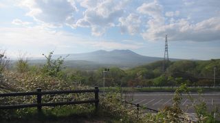 樽前山が良く見える