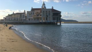 海辺でのんびり