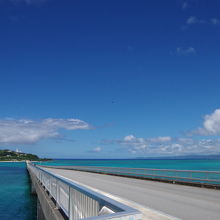 古宇利大橋と海
