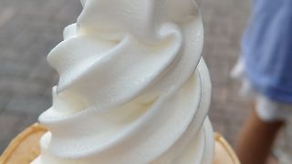 ソフトクリームは食べる価値あり