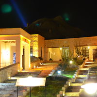 夜のライトアップ