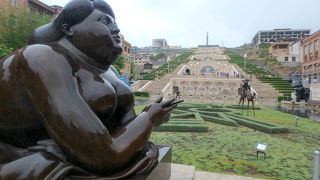 Smoking Woman Statue