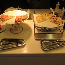 本日のピザとして4種類、楽しそうですね