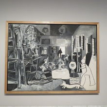 ピカソの描いた「ラス・メニーナス」。