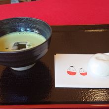 抹茶と和菓子
