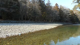 水の冷たさに身も心も引き締まります