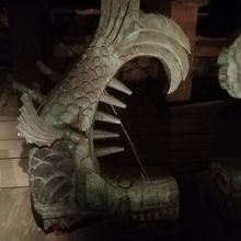 天守閣のしゃちほこ