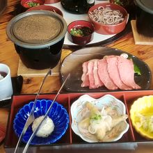 島根和牛のランチ