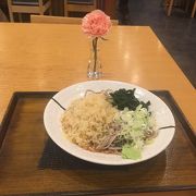 冷やしたぬき蕎麦！