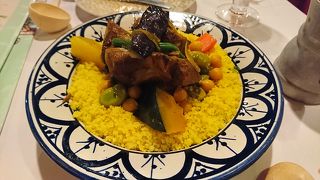 本格モロッコ料理のレストラン