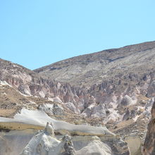 野外博物館の駐車場から一番に見える景色