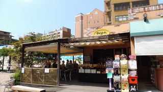 ウッドデッキで・・・