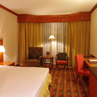 写真の通り、とても広く快適なホテルでした。