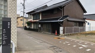 出雲大社の近くの道です