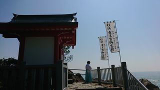 展望台にある神社