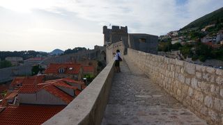 城壁からの景色が素敵