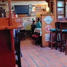 一人でも居心地のよい貴重なパブ。