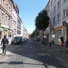 通りの様子です。