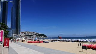 青い空！きれいな砂浜！