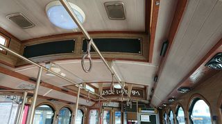 レトロな雰囲気のバス!!