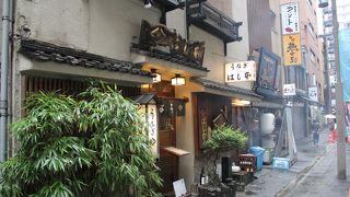 日本橋界隈では有名な鰻屋さんです