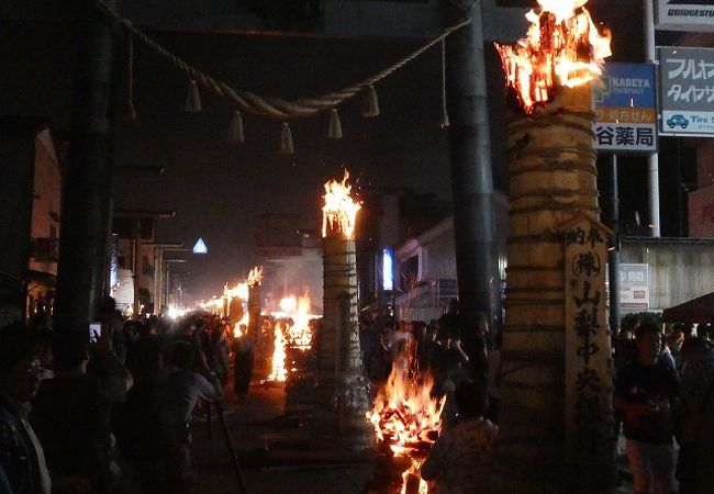 吉田の火祭り すすき祭り