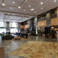 ロビーの様子。スキー場側とは別階なので、殆ど行かず。