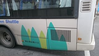 御殿場まで乗りました。