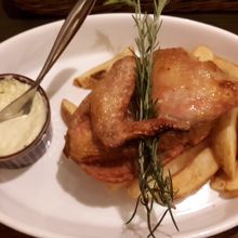 若鶏のパリパリ揚げ