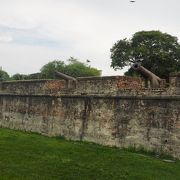 東インド会社が蘭・仏からの防衛のために造った要塞