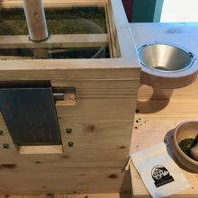 ハーブのコーナー