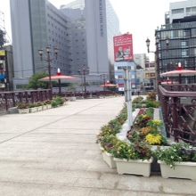 であい橋の風景