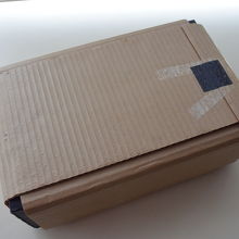 割れないように梱包してくれました