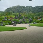 日本庭園と横山大観