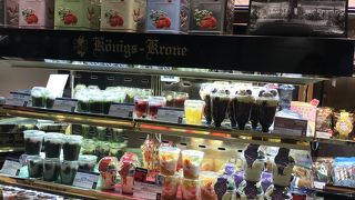 ゼリー入りパフェ。