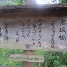 こんな木製の案内板も素敵ですね！