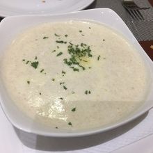 マッシュルームクリームスープ