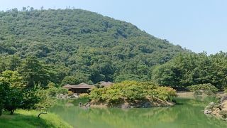 栗林公園の借景になっている山!!