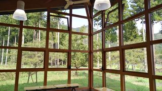 案内所の中が素敵！