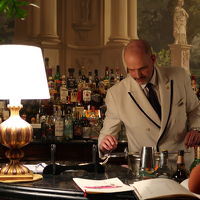 ウィンターガーデン・バーのシャンパンサービス