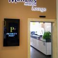 プラハ ターミナル1のメンジーズラウンジ Menzies Aviation Lounge