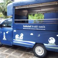 ２時間おきにビーチ方面へのシャトルサービスあり