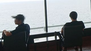 海ほたるの休憩所