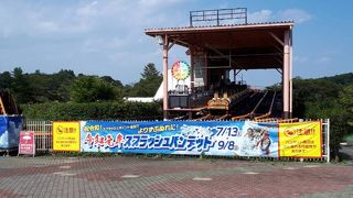 夏にはプールも