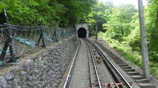 立山黒部アルペンルートの最初の乗り物です。