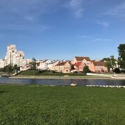 ミンスク市内を流れている川