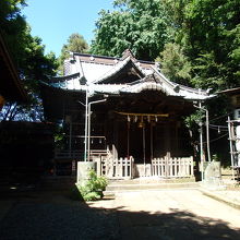 諏訪神社拝殿